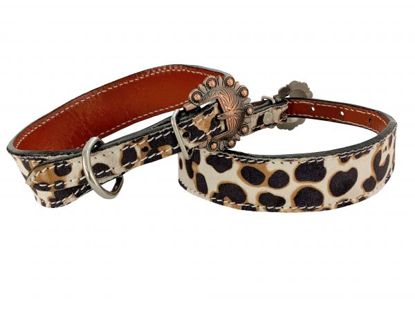 Showman Couture Leather Collar